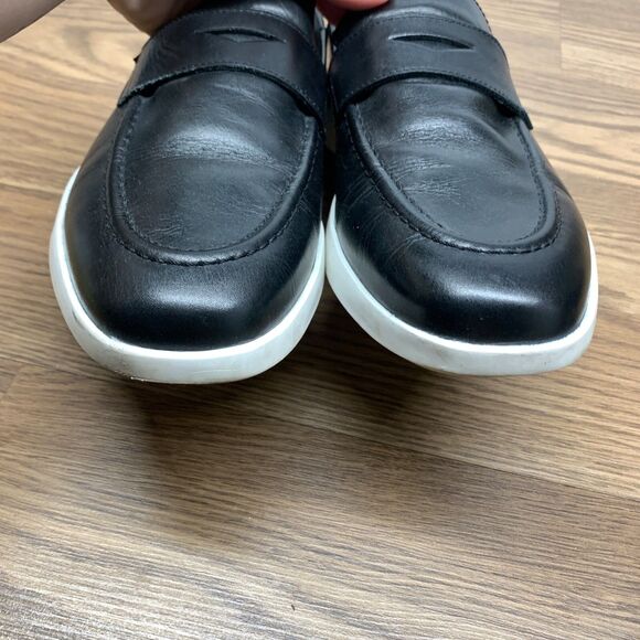 Wolf & Shepherd Crossover Loafers Mens Size 8.5 M Black Leather Hybrid Slip On main image 5